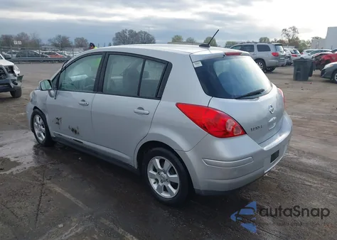 2007 Nissan Versa 1.8Sl из США, поврежденный, VIN 3N1BC13E47L369909
